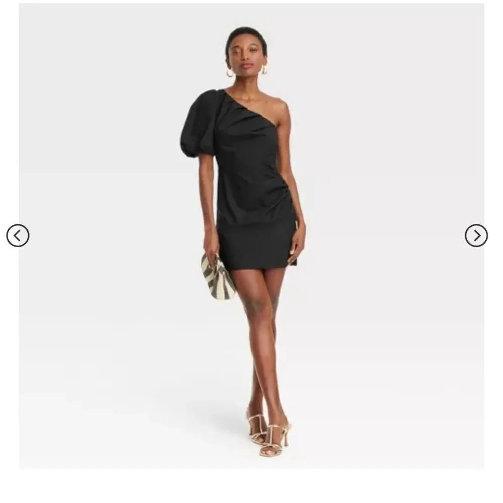 🆕🥻One-Shoulder Mini A-Line Dress from A New Day